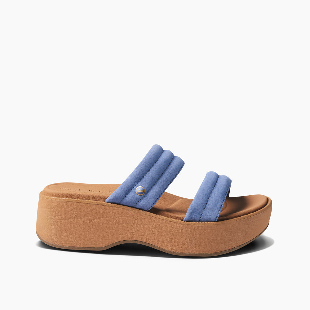 Reef Womens Lofty Lux Hi Sandals in Denim ID 0cakfwAC