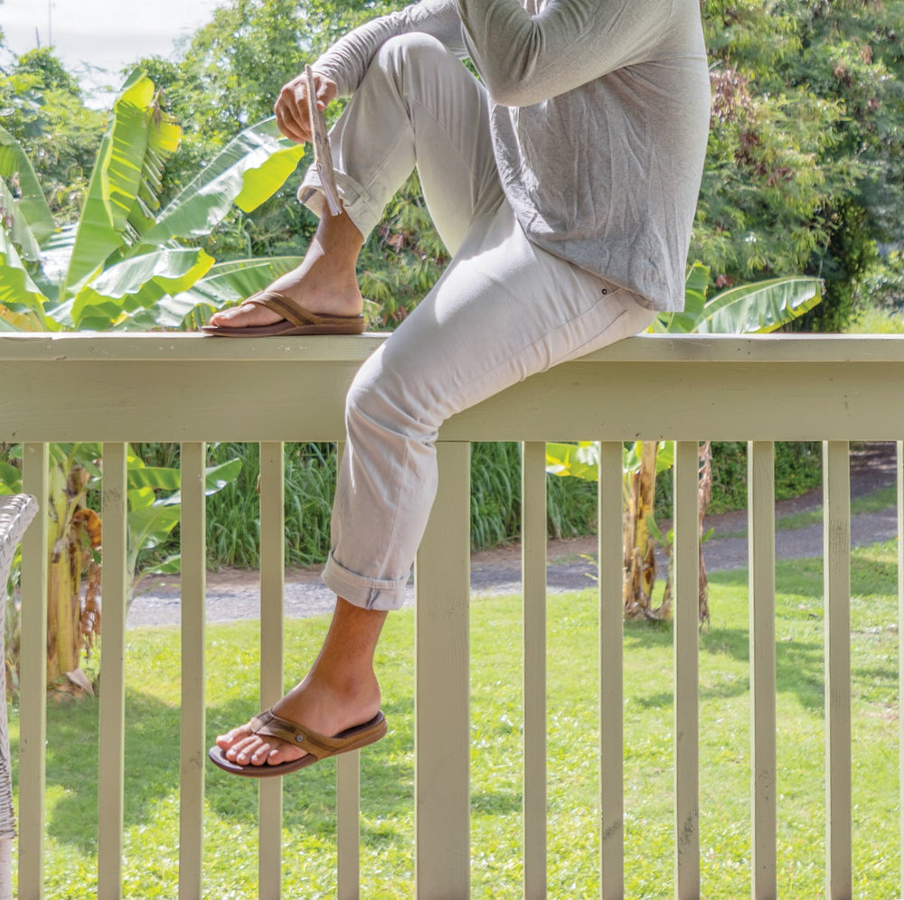 Reef Mens Cushion Lux Leather Sandals ID 1ByHLumM