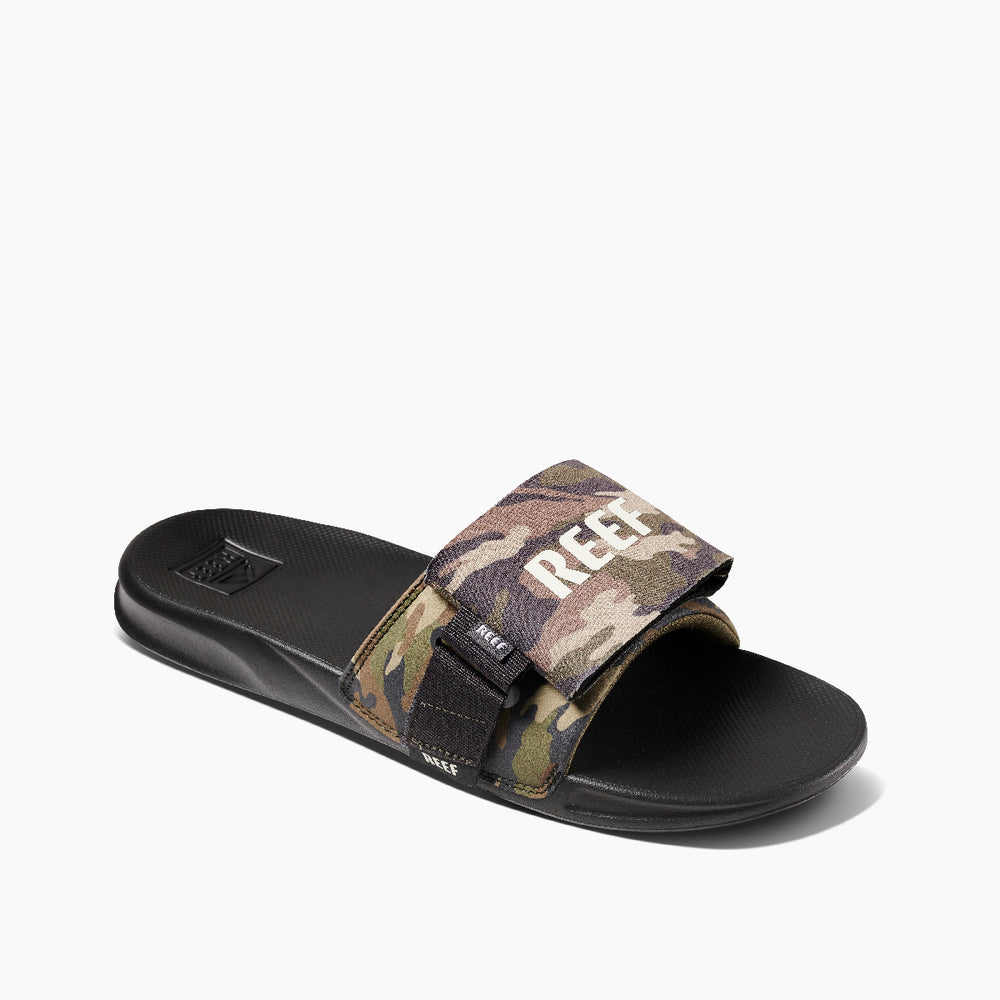 Reef Mens Boozie Slide Sandals (Camo) ID 1FhPfS2z