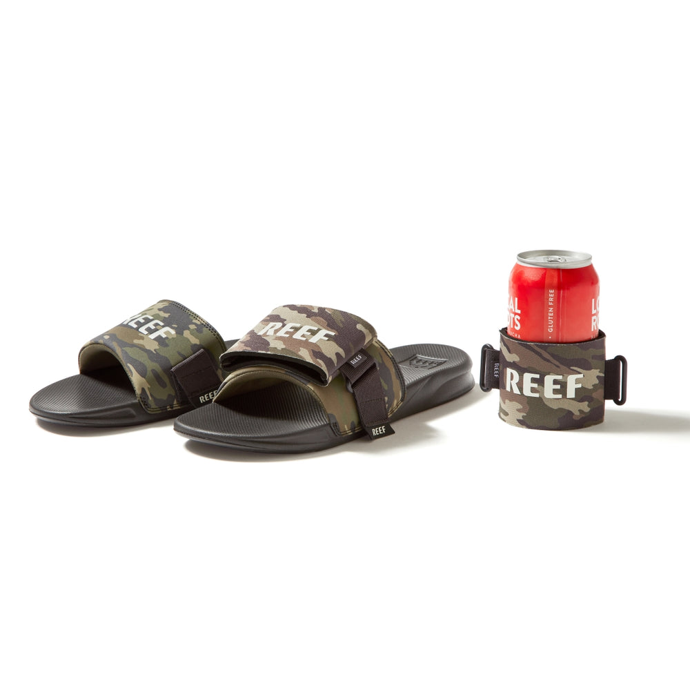 Reef Mens Boozie Slide Sandals (Camo) ID 1FhPfS2z