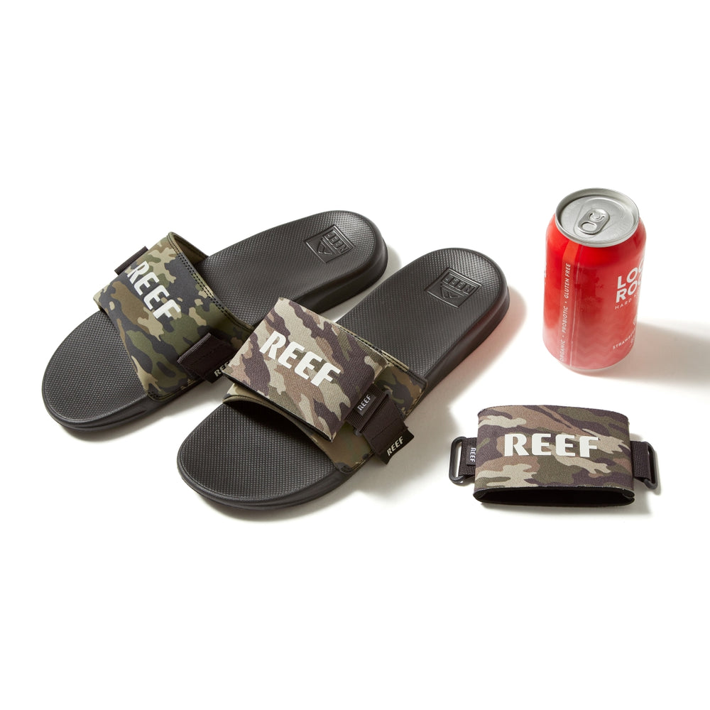 Reef Mens Boozie Slide Sandals (Camo) ID 1FhPfS2z