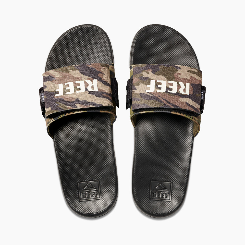 Reef Mens Boozie Slide Sandals (Camo) ID 1FhPfS2z