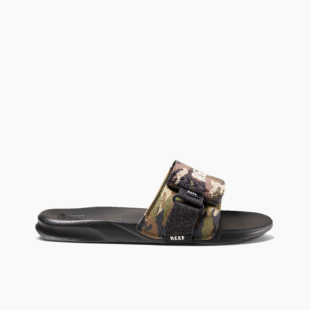 Reef Mens Boozie Slide Sandals (Camo) ID 1FhPfS2z