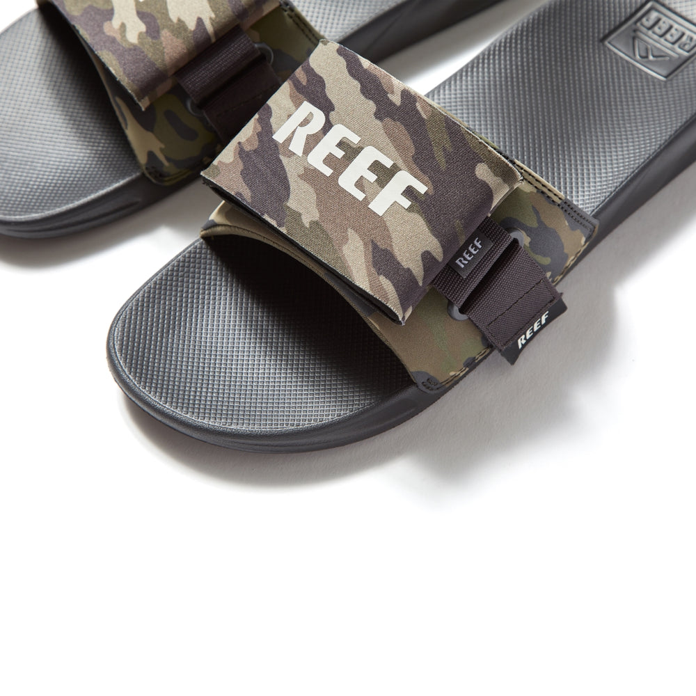 Reef Mens Boozie Slide Sandals (Camo) ID 1FhPfS2z