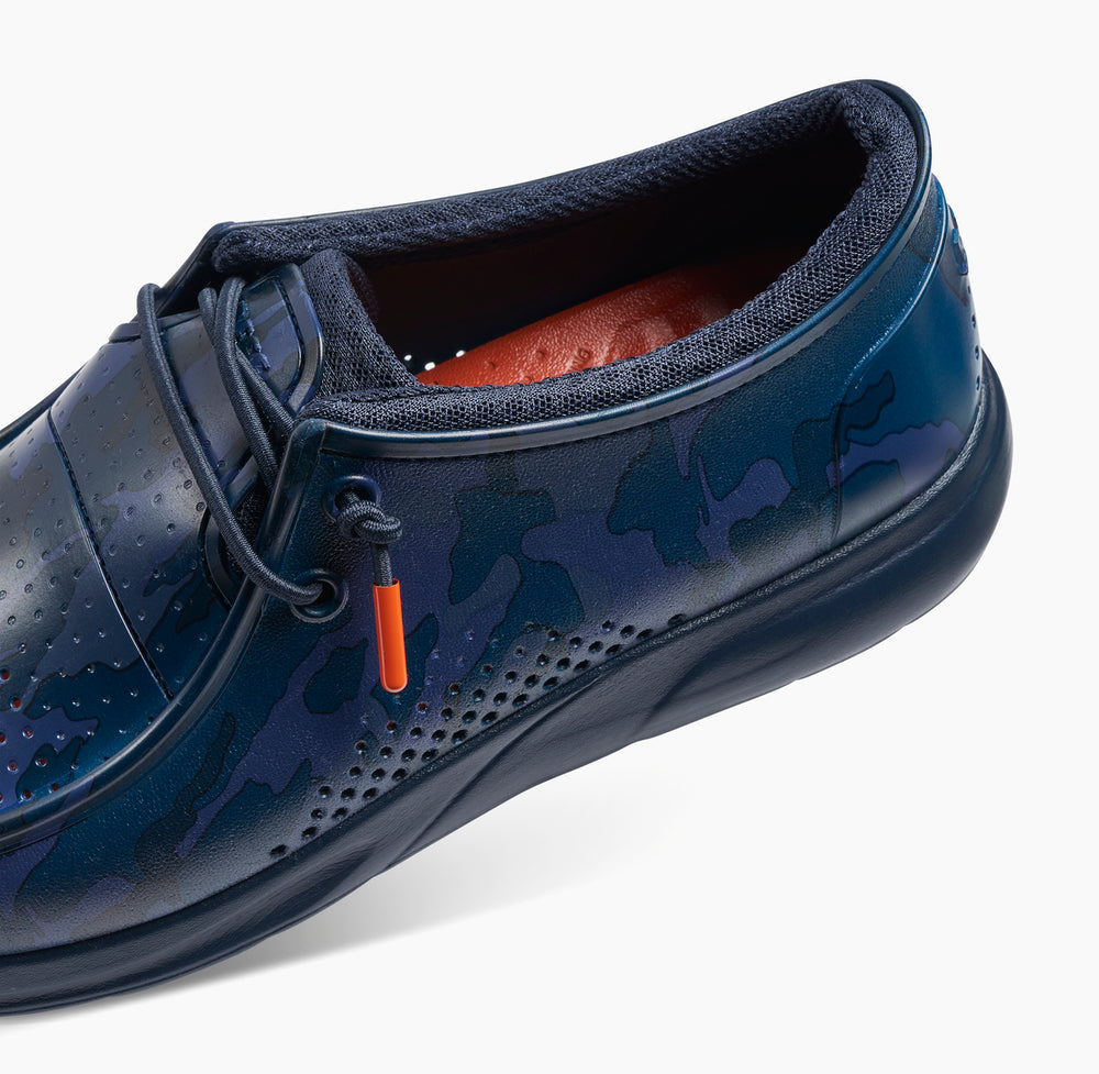 Reef Mens Water Coast Prints Shoes (Navy Camo) ID 1OncSBpd