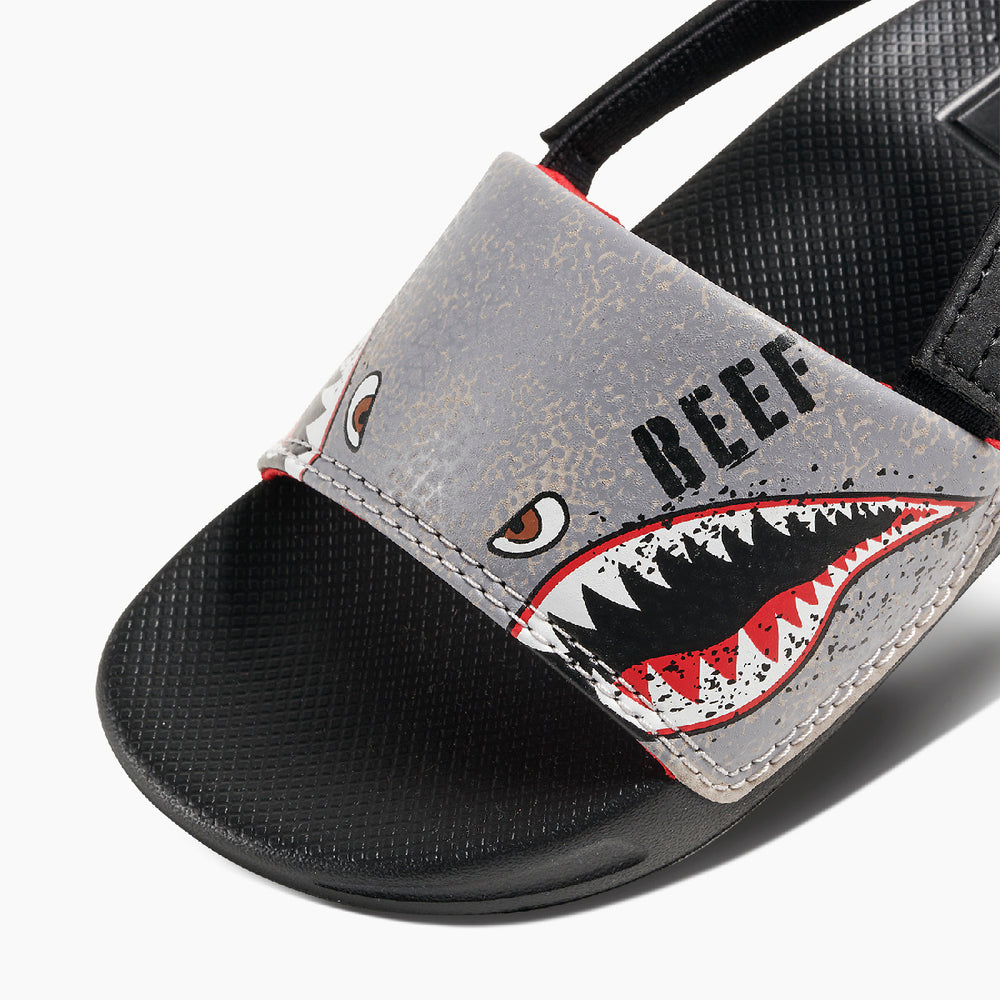 Reef Toddler Boys One Slide in Flying Sharks ID 1UayhuIr
