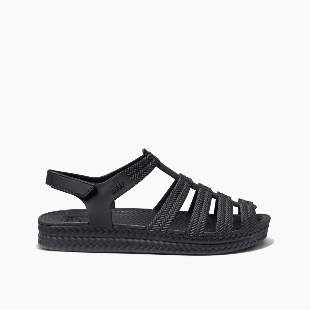 Reef Womens Water Beachy Sandals in Black ID 3lEy7toc