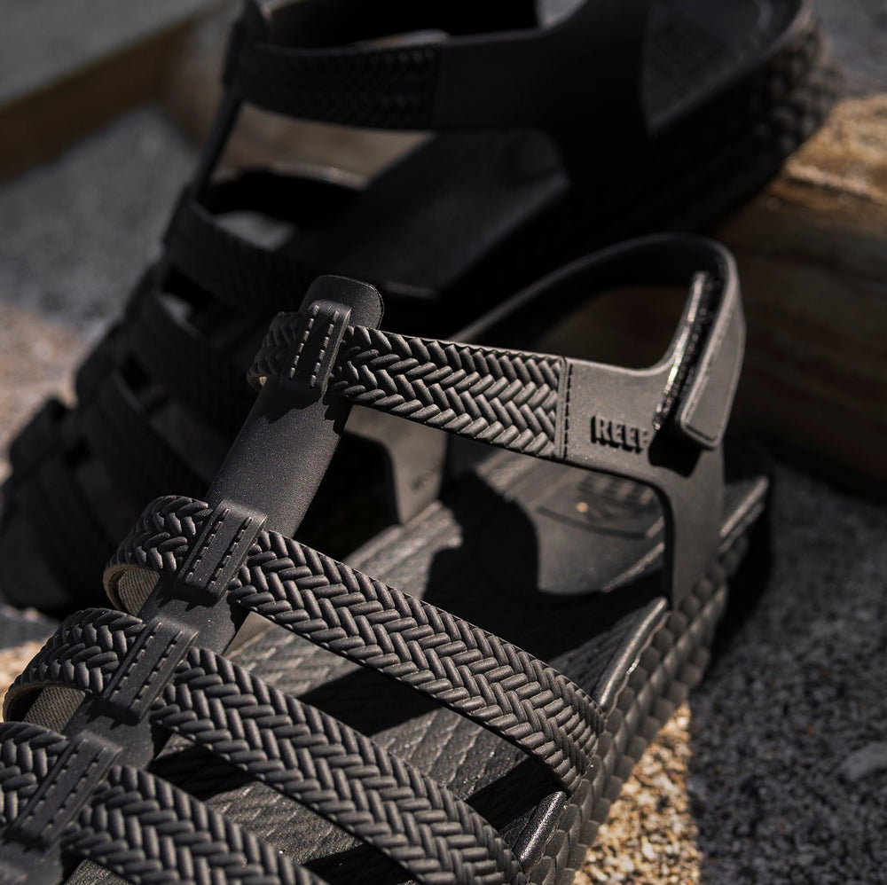 Reef Womens Water Beachy Sandals in Black ID 3lEy7toc