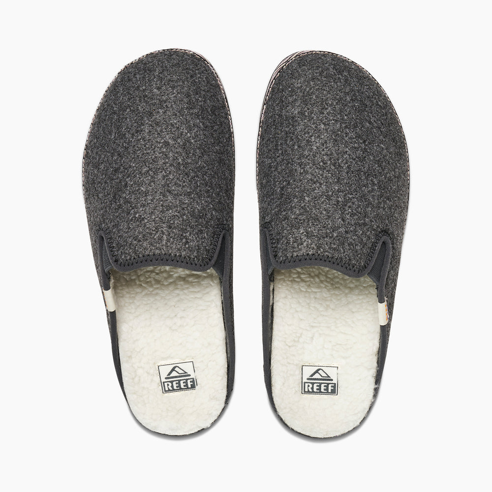 Reef Womens Cushion Homey Snuggles Slippers (Black Night) ID 512NzuKL