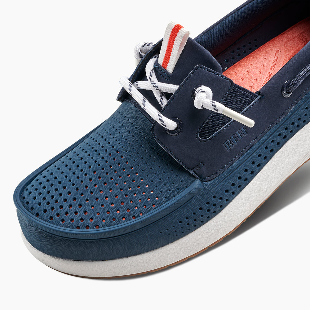 Reef Mens SWELLsole Skipper Shoes in Navy ID 5IghjaPW