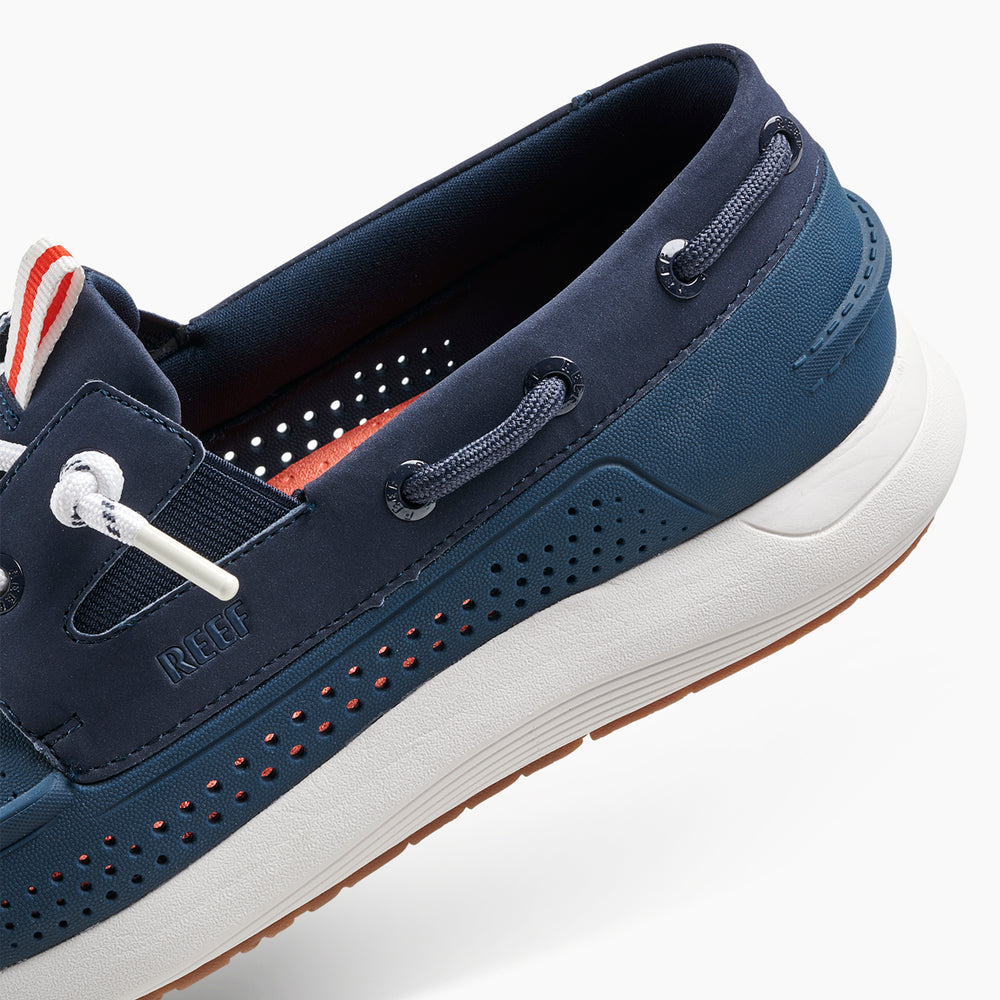 Reef Mens SWELLsole Skipper Shoes in Navy ID 5IghjaPW