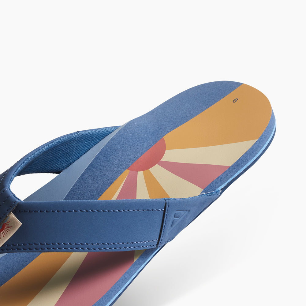Reef Mens Newport X Faherty Sandals in Sun And Waves ID 5ZDEktO2