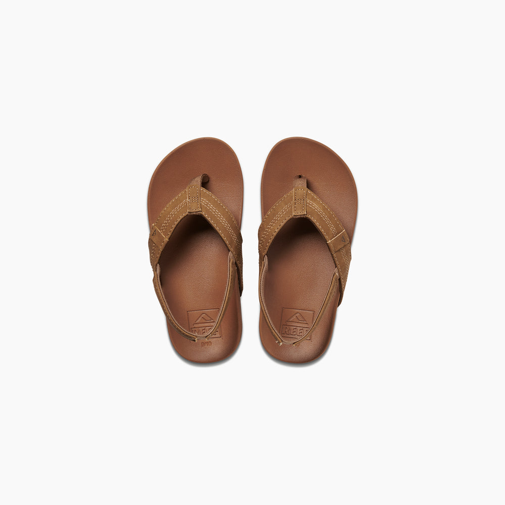 Reef Boys Sandals Lil Cushion Phantom in Tan ID 6fGkxanr