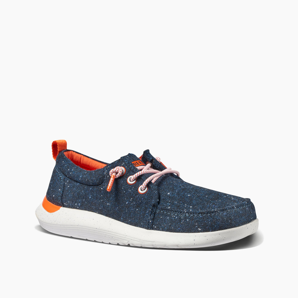 Reef Mens SWELLsole Cutback Shoes in Navy/Orange ID 6lbhii43
