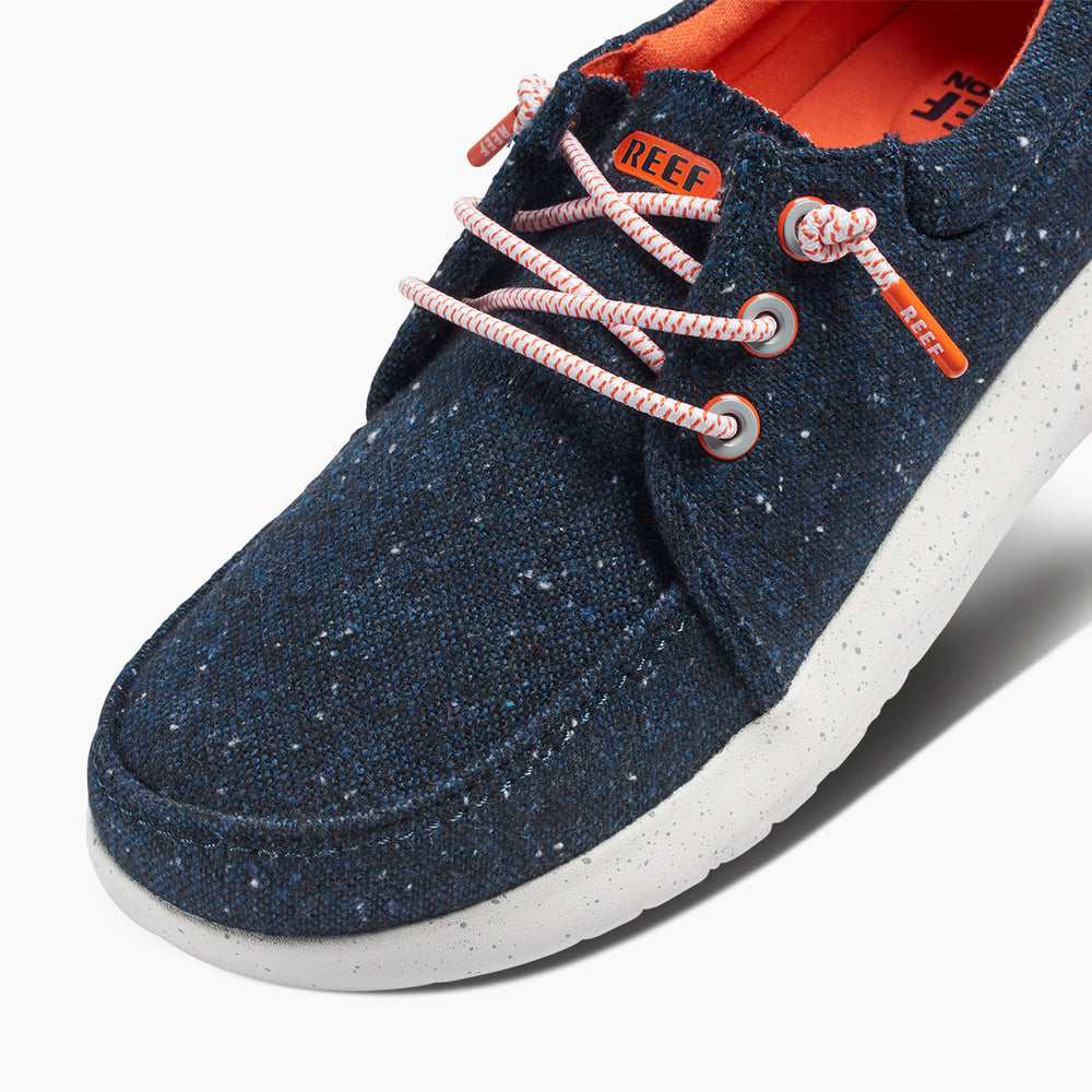 Reef Mens SWELLsole Cutback Shoes in Navy/Orange ID 6lbhii43