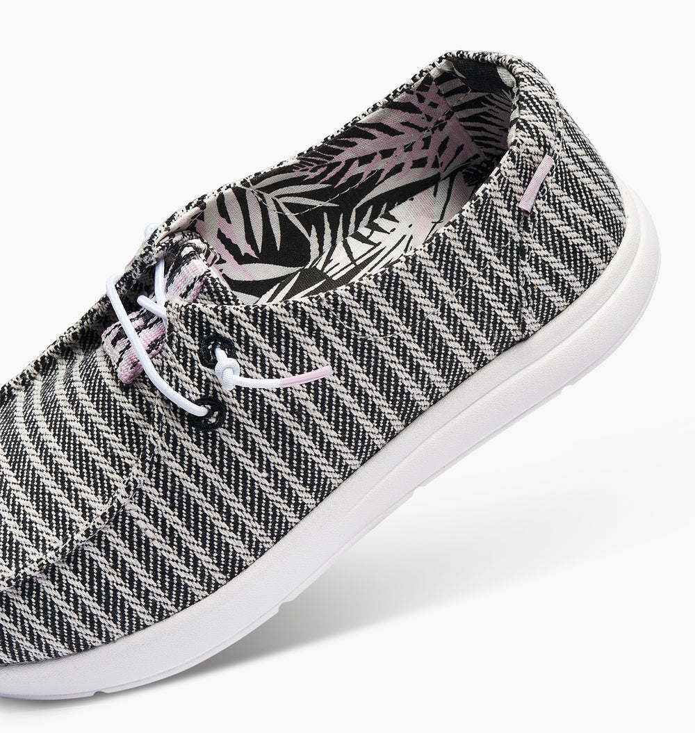 Reef Womens Reef Cushion Coast Shoes in Black/Rose ID 7jx9xTvp