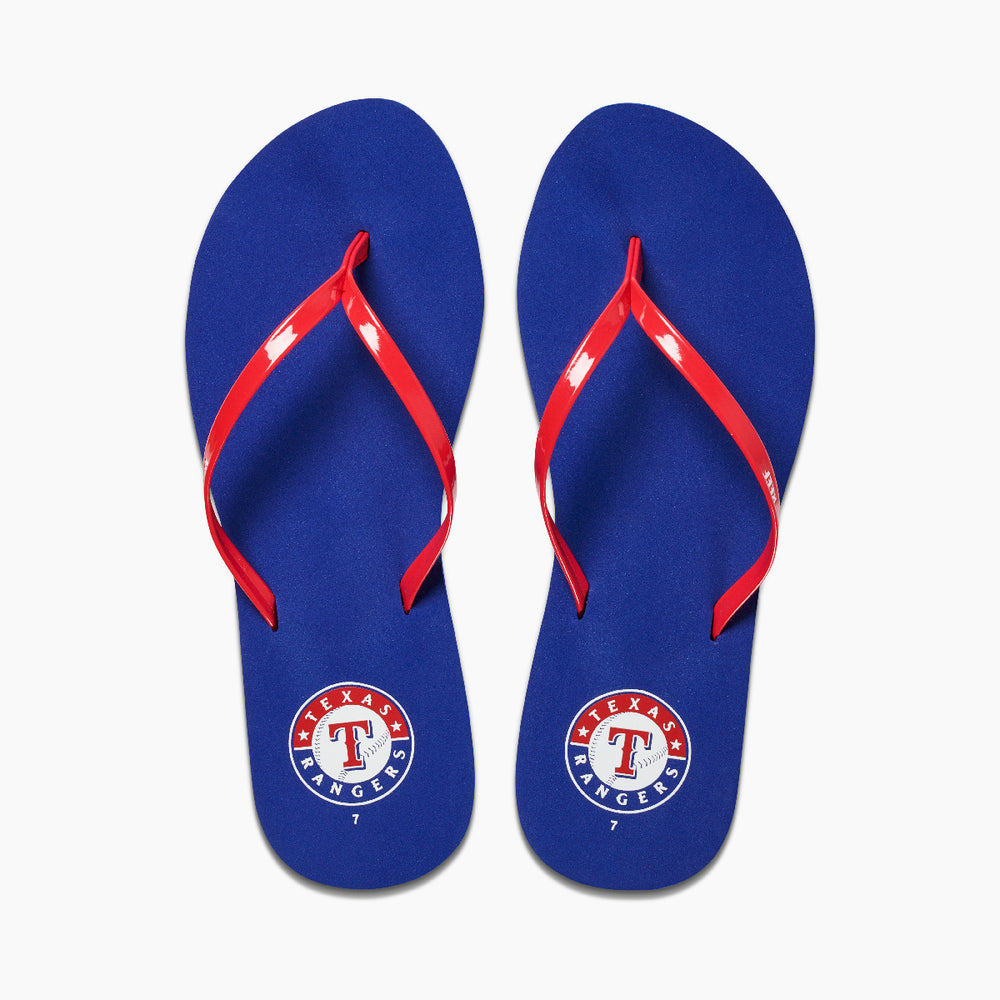 Reef Bliss x MLB Womens Baseball Flip Flops ID 8SGHEXJ9