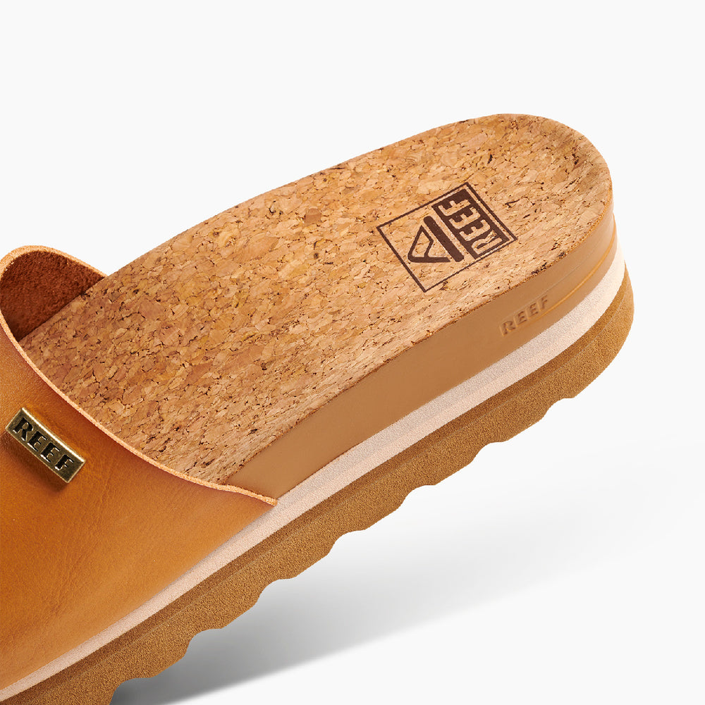 Reef Womens Cushion Scout Hi Slides in Natural ID 8TJgTlK9