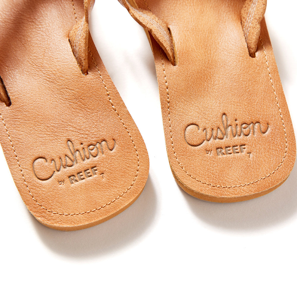 Reef Womens Cushion Celine Sandals in Natural ID 8nBZvLdO