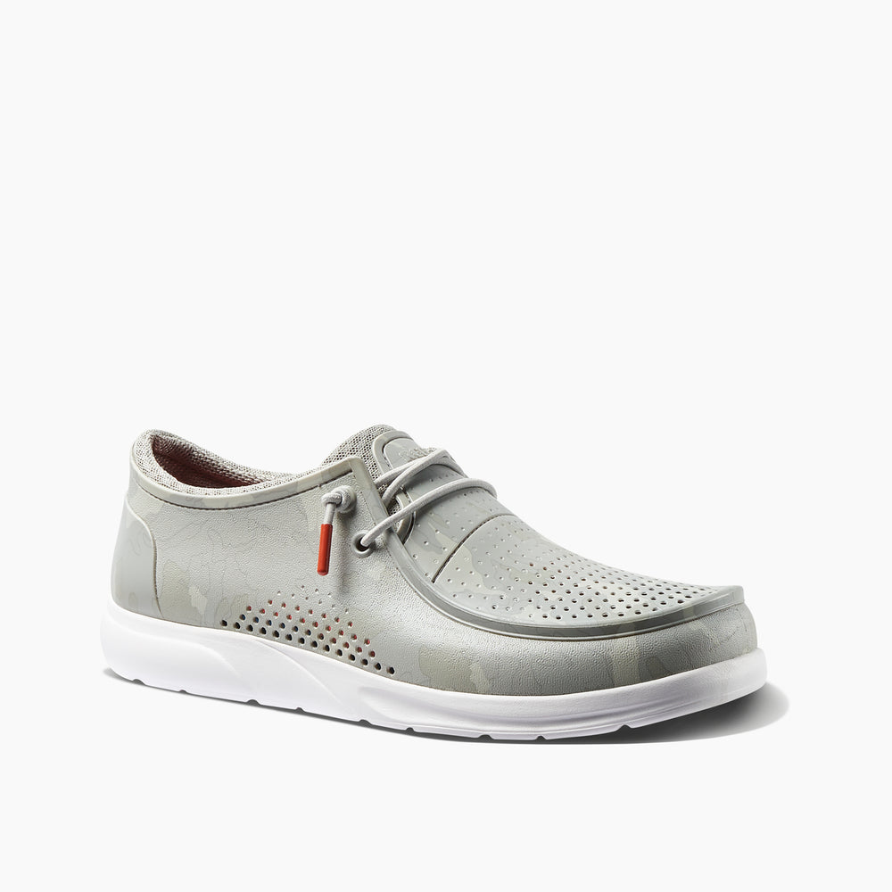 Reef Mens Water Coast Prints Shoes (Grey Camo) ID 96RGXUap