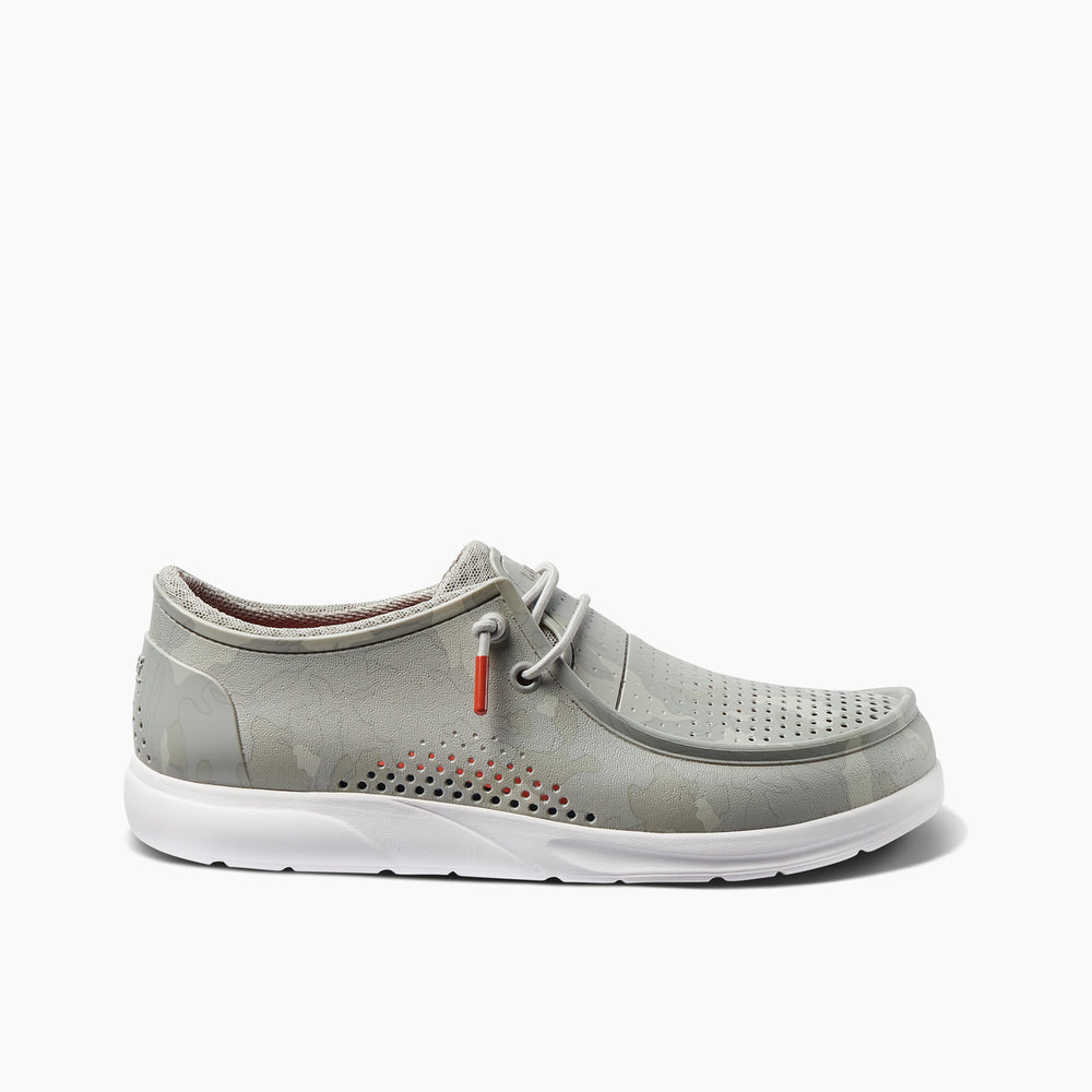 Reef Mens Water Coast Prints Shoes (Grey Camo) ID 96RGXUap