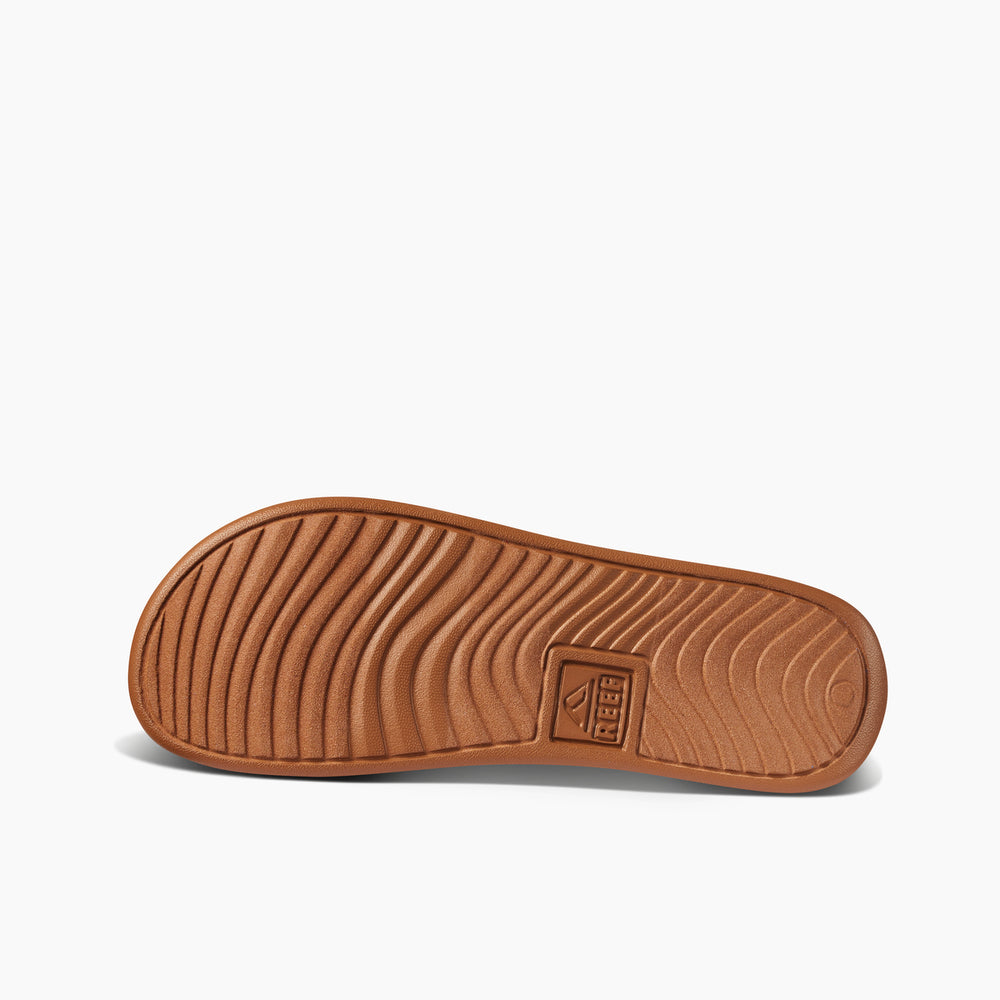 Reef Mens One Slide Chill Faux Shearling Sandals ID Ax7d1fdk