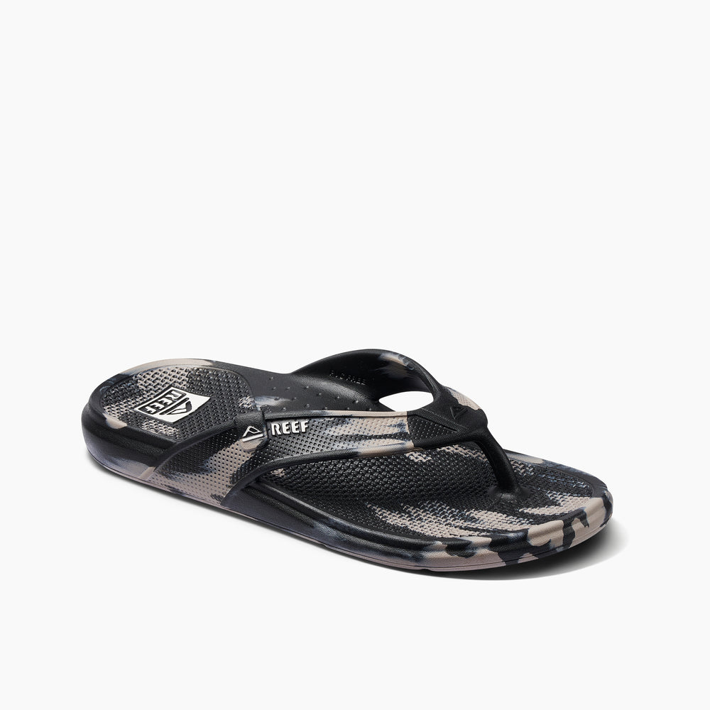 Reef Mens Sandals Oasis in Black/Taupe Marble ID CJoBNQXO
