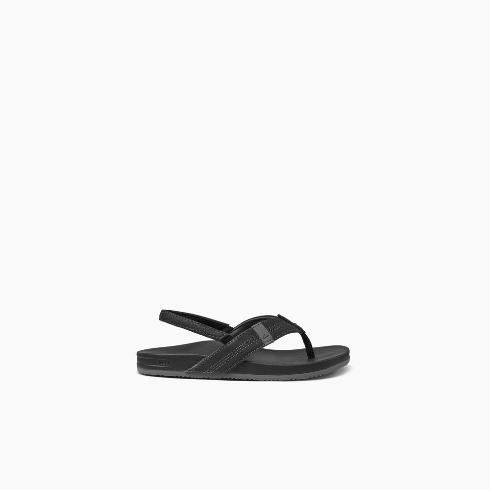 Reef Boys Sandals Lil Cushion Phantom in Black ID CtCG4zvv