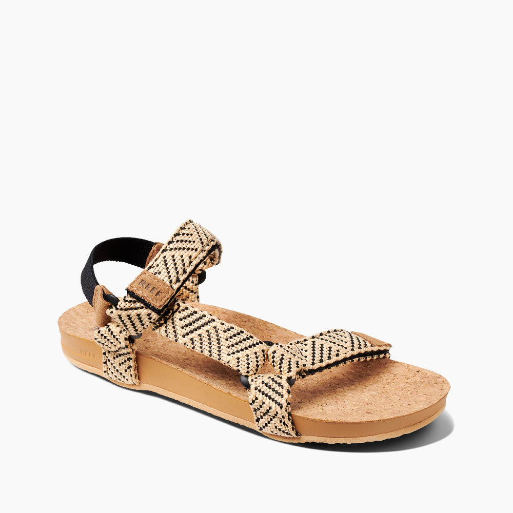 Reef Womens Cushion Rem Sandals (Black/Tan) ID DHlgteIx  Reef Womens Cushion Rem Sandals (Black/Tan) ID DHlgteIx