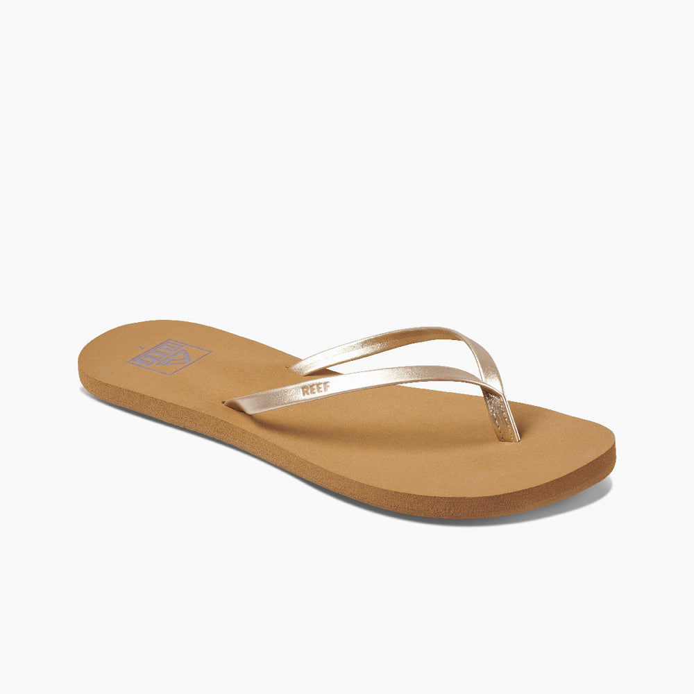 Reef Womens Bliss Nights Sandals in Tan/Champagne ID DSiHWgAp