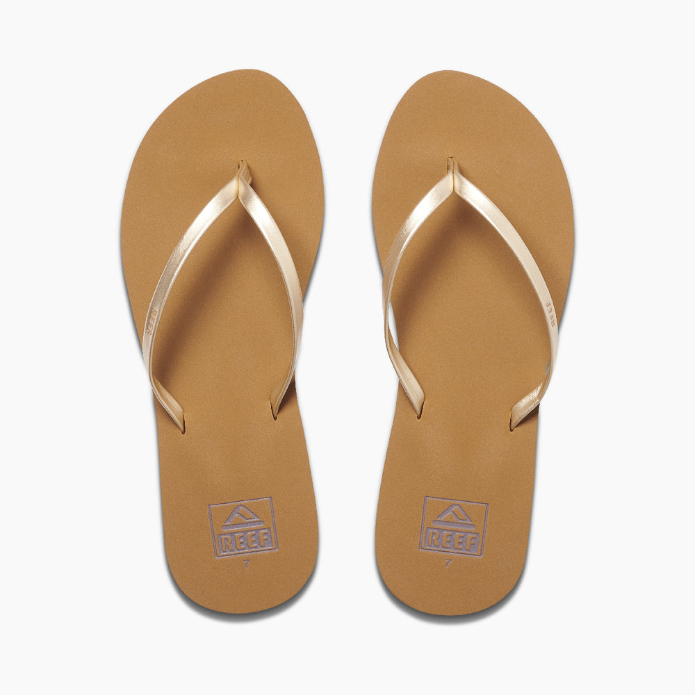 Reef Womens Bliss Nights Sandals in Tan/Champagne ID DSiHWgAp