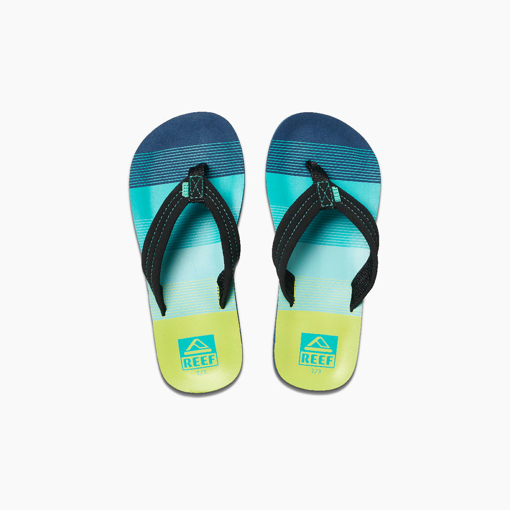 Reef Boys Sandals Kids Ahi in Aqua/Green ID DcO9kSKQ