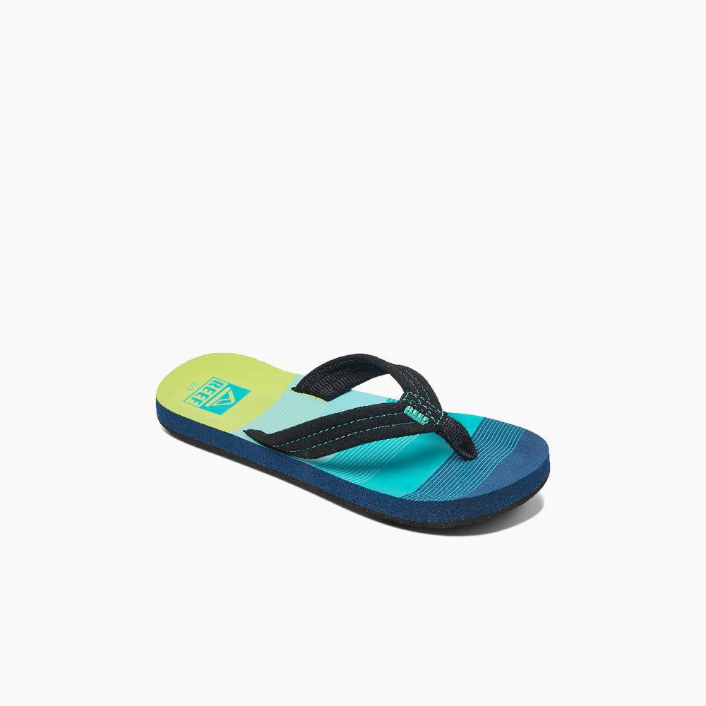 Reef Boys Sandals Kids Ahi in Aqua/Green ID DcO9kSKQ