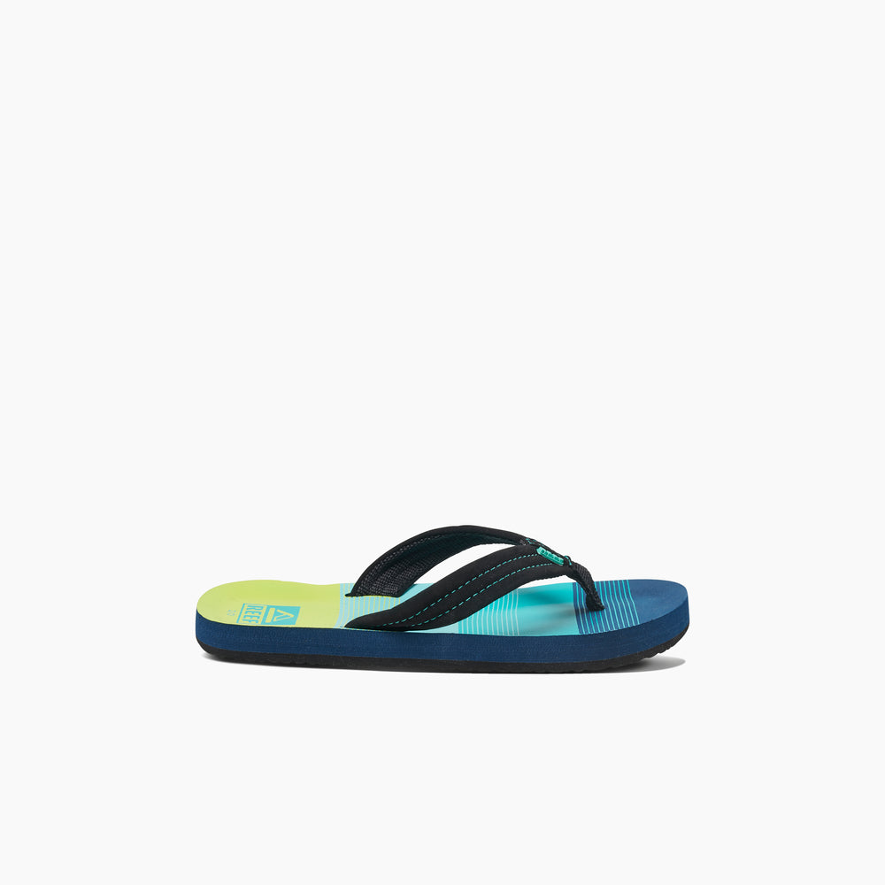 Reef Boys Sandals Kids Ahi in Aqua/Green ID DcO9kSKQ
