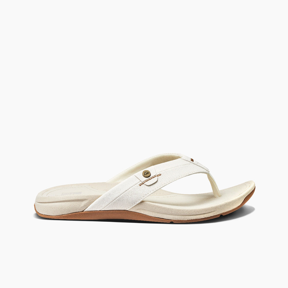 Reef Mens Reef Pacific Sandals (White Sand) ID DwHilRBn