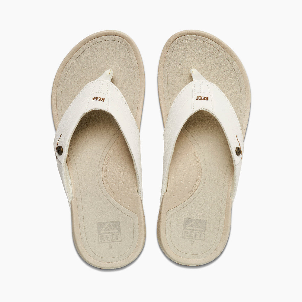 Reef Mens Reef Pacific Sandals (White Sand) ID DwHilRBn