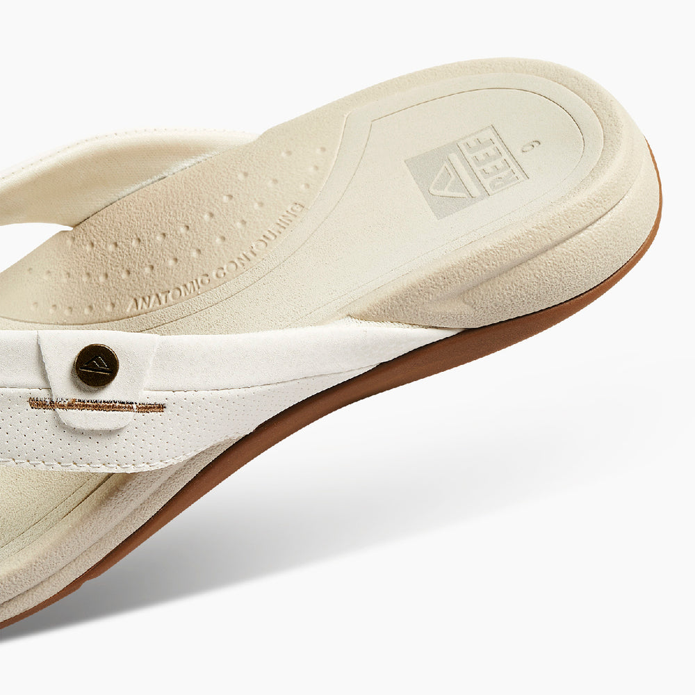Reef Mens Reef Pacific Sandals (White Sand) ID DwHilRBn