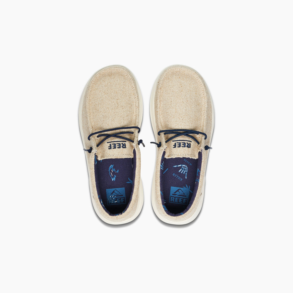 Reef Boys Kids Cushion Coast Shoes (Mud) ID F1cEuqTm