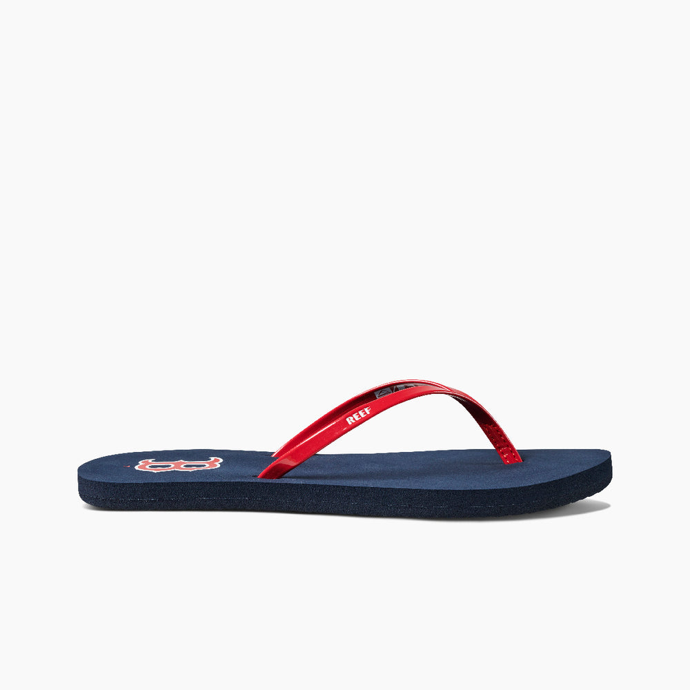 Reef Bliss x MLB Womens Baseball Flip Flops ID FVCCrmoW Reef Bliss x MLB Womens Baseball Flip Flops ID FVCCrmoW