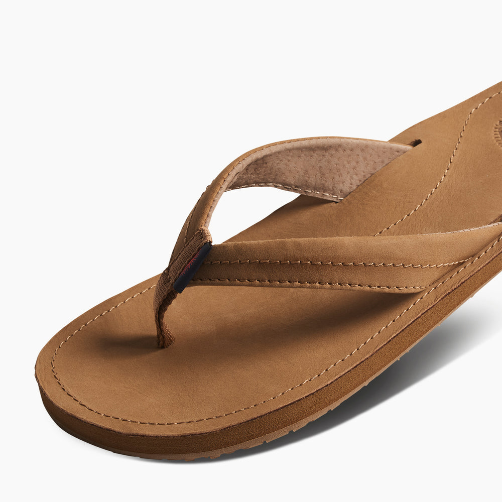 Reef Womens Drift Away X Faherty Sandals in Bronze ID FuO2E23N