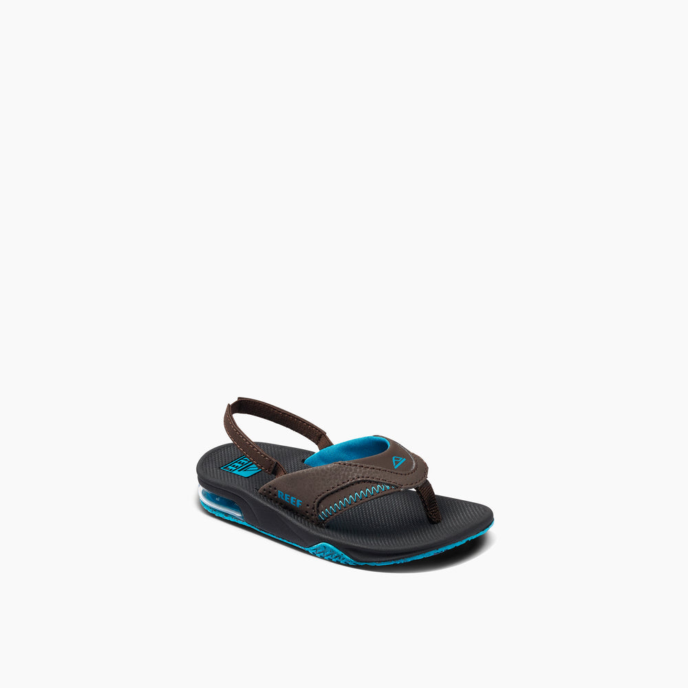 Reef Little Boys Fanning Sandals in Black/Brown/Blue ID G64CiUcD Reef Little Boys Fanning Sandals in Black/Brown/Blue ID G64CiUcD
