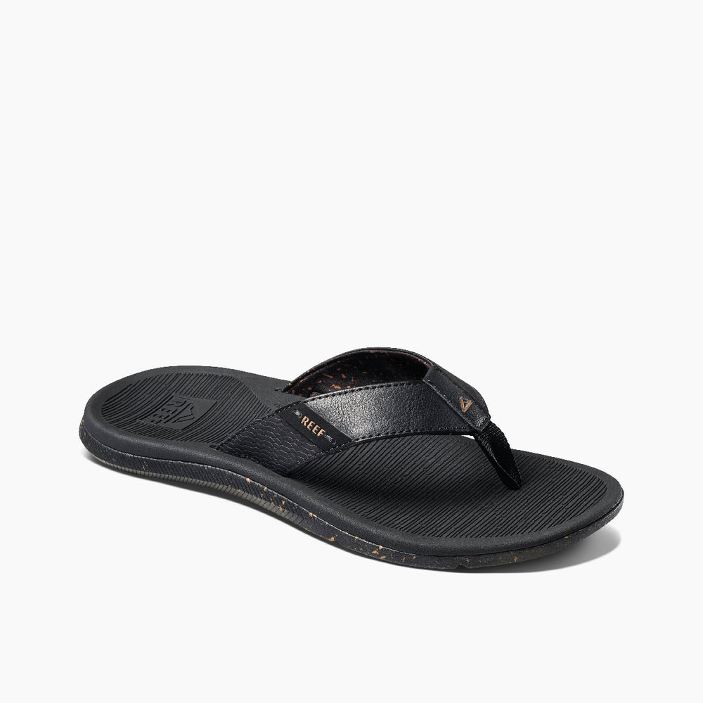 Reef Santa Ana Mens Vegan Leather Sandals ID GTgsXttM