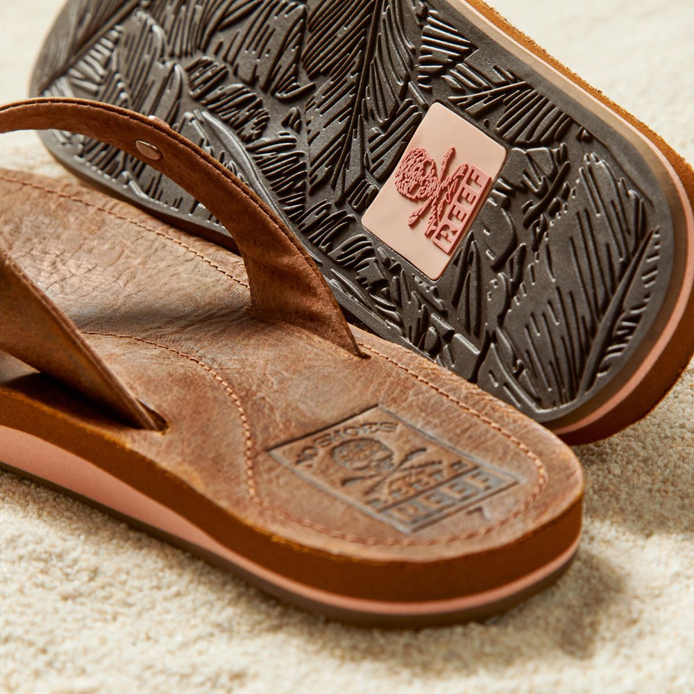 Reef Womens Drift Away X No Shoes Reef Sandals (Espresso) ID HAri33Ty