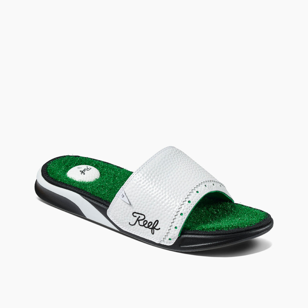 Reef Mens Mulligan Slide - Golf Turf Sandals ID HXOOiytd