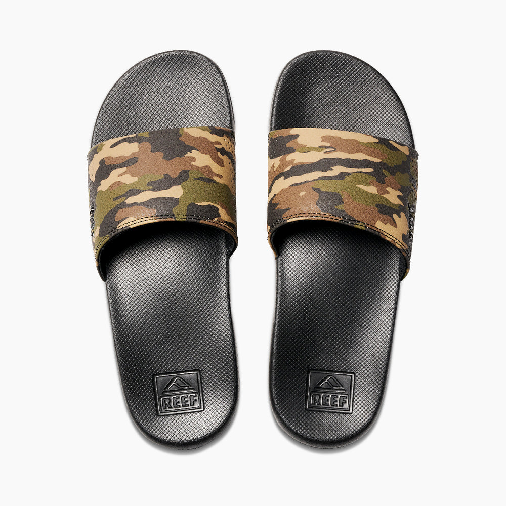 Reef Mens Reef One Slide Sandals (Camo) ID I24qlO3O
