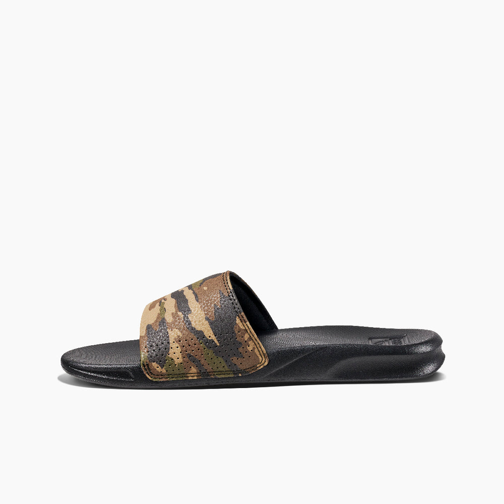 Reef Mens Reef One Slide Sandals (Camo) ID I24qlO3O