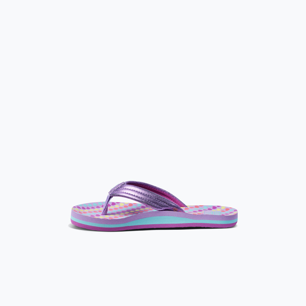 Reef Girls Sandals Kids Ahi in Lavender Hearts ID JAJ78Xgo