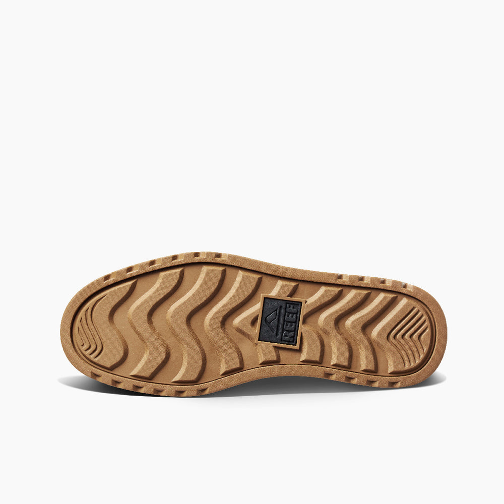 Reef Mens Reef Voyage Boot Premium Leather Shoe in Black Rock ID JzVRmSwT