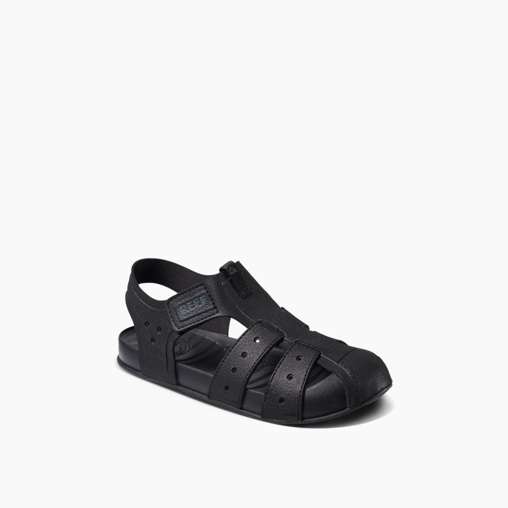 Reef Boys Shoes Kids Water Beachy in Black ID Kri2CMzf