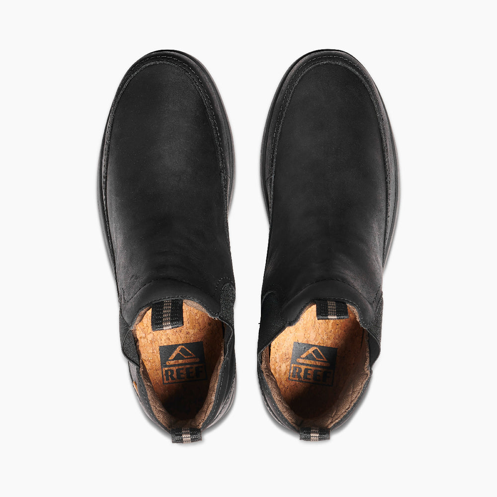 Reef Mens Cushion Swami Mid LE Leather Chelsea Boots ID L4FzYcS7  Reef Mens Cushion Swami Mid LE Leather Chelsea Boots ID L4FzYcS7
